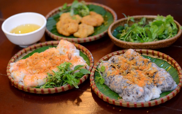 Bánh cuốn chả mực tinh hoa ẩm thực đất biển Quảng Ninh
