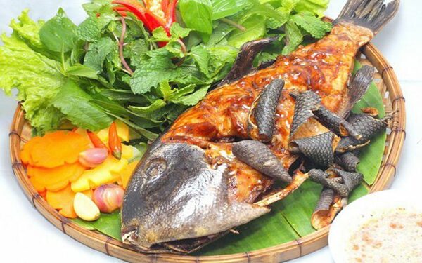 Cá bớp nướng – Đặc sản mang hương vị biển cả Phú Yên